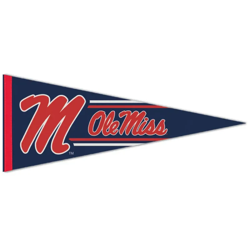 Ole Miss Rebels 12 Ole Miss Rebels 12" x 30" Premium Pennant