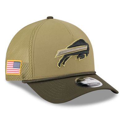 Buffalo Bills Men's Green New Era Salute to Service 9FORTY Adjustable Hat
