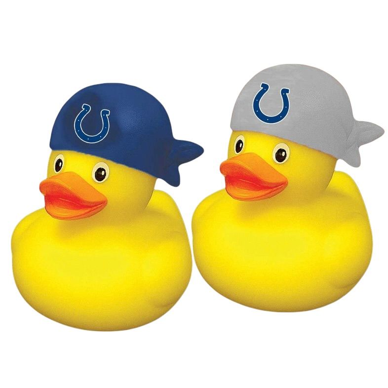 Indianapolis Colts Rubber Ducks 2-Pack Set