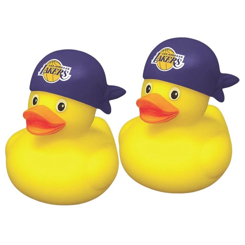 Los Angeles Lakers Rubber Ducks 2-Pack Set Los Angeles Lakers Rubber Ducks 2-Pack Set