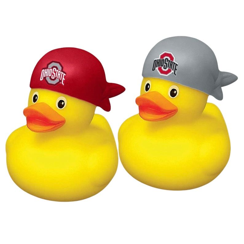 Ohio State Buckeyes Rubber Ducks 2-Pack Set