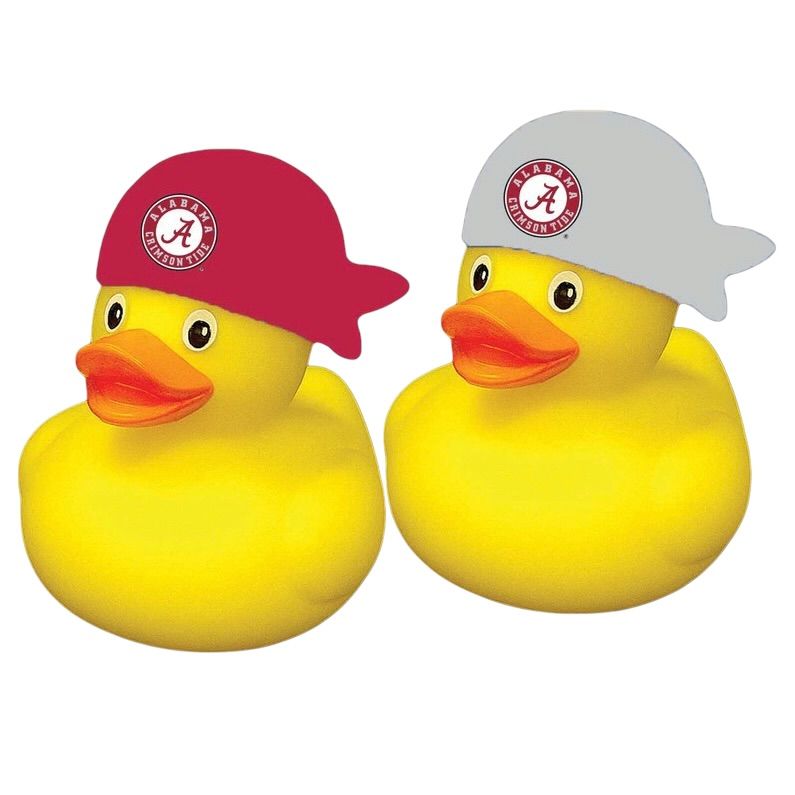 Alabama Crimson Tide Rubber Ducks 2-Pack Set