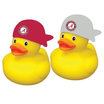 Alabama Crimson Tide Rubber Ducks 2-Pack Set