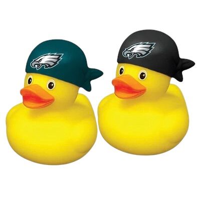 Philadelphia Eagles Rubber Ducks 2-Pack Set Philadelphia Eagles Rubber Ducks 2-Pack Set