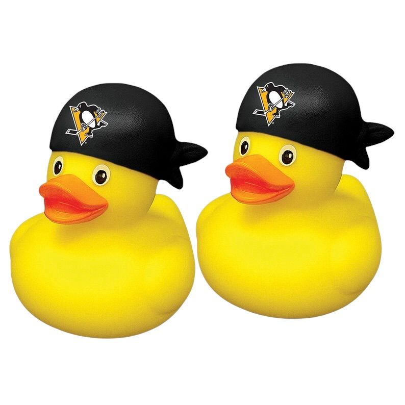 Pittsburgh Penguins Rubber Ducks 2-Pack Set