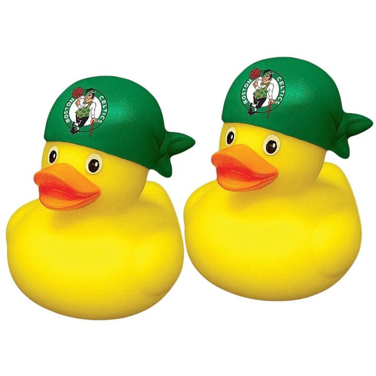Boston Celtics Rubber Ducks 2-Pack Set Boston Celtics Rubber Ducks 2-Pack Set