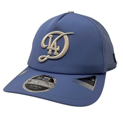 Los Angeles Dodgers Men's Sky Blue New Era MLB 2026 Batting Practice Apex 9FORTY Hat Los Angeles Dodgers Men's Sky Blue New Era MLB 2026 Batting Practice Apex 9FORTY Hat