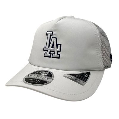 Los Angeles Dodgers Men's White New Era MLB 2026 Batting Practice Apex 9FORTY Hat Los Angeles Dodgers Men's White New Era MLB 2026 Batting Practice Apex 9FORTY Hat