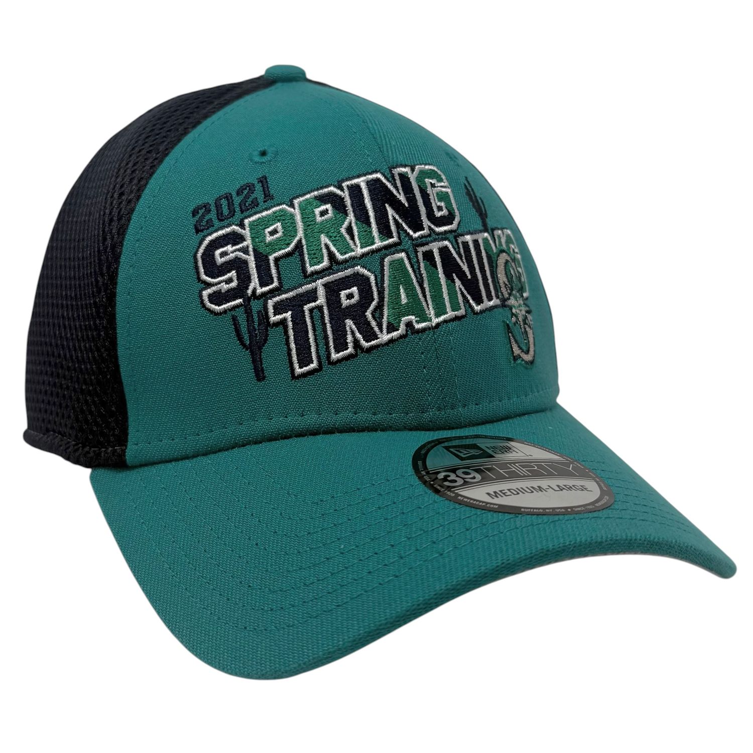 Seattle Mariners Men’s Teal New Era 2021 Spring Training 39THIRTY Flex Fit Hat Seattle Mariners Men’s Teal New Era 2021 Spring Training 39THIRTY Flex Fit Hat