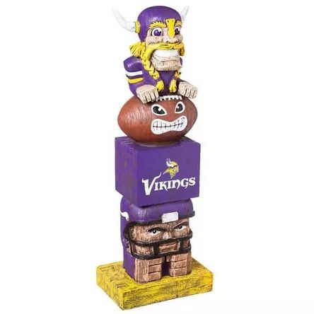 Minnesota Vikings Tiki Totem Team Statue Minnesota Vikings Tiki Totem Team Statue