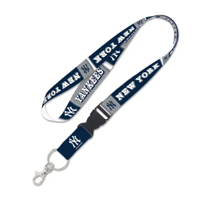New York Yankees Block 1" Lanyard