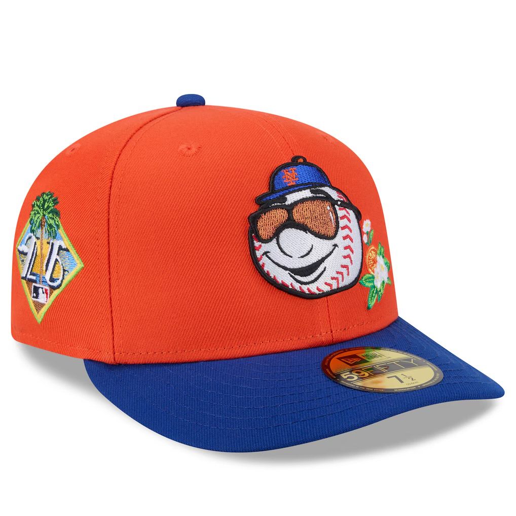 New York Mets Men's Orange 2026 Spring Training New Era 59Fifty Fitted Hat