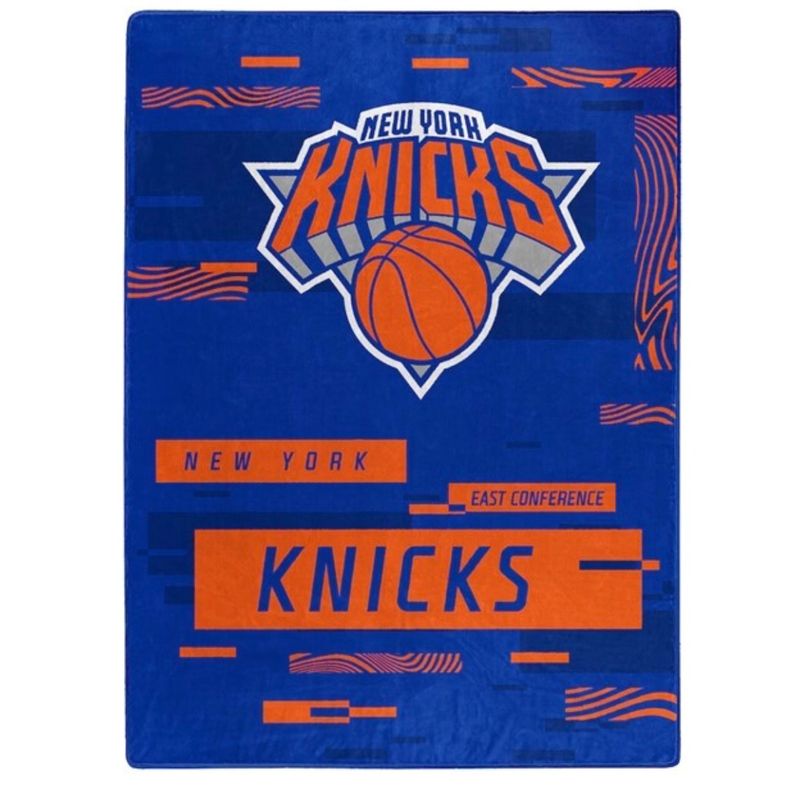 New York Knicks 60 New York Knicks 60" x 80" Plush Raschel Blanket