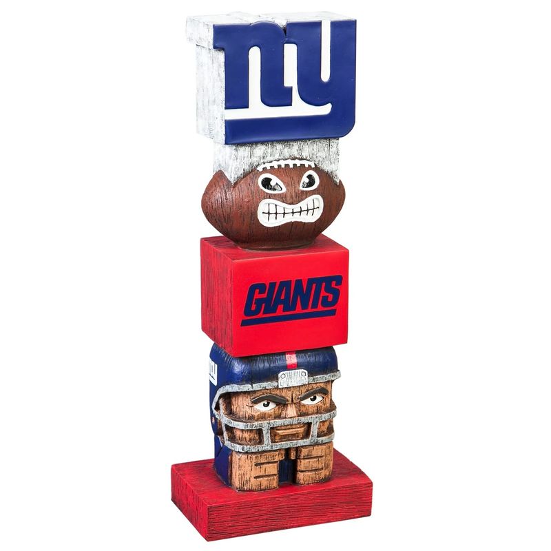 New York Giants Tiki Totem Team Statue