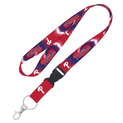 Philadelphia Phillies Tie Dye 1 Philadelphia Phillies Tie Dye 1" Lanyard