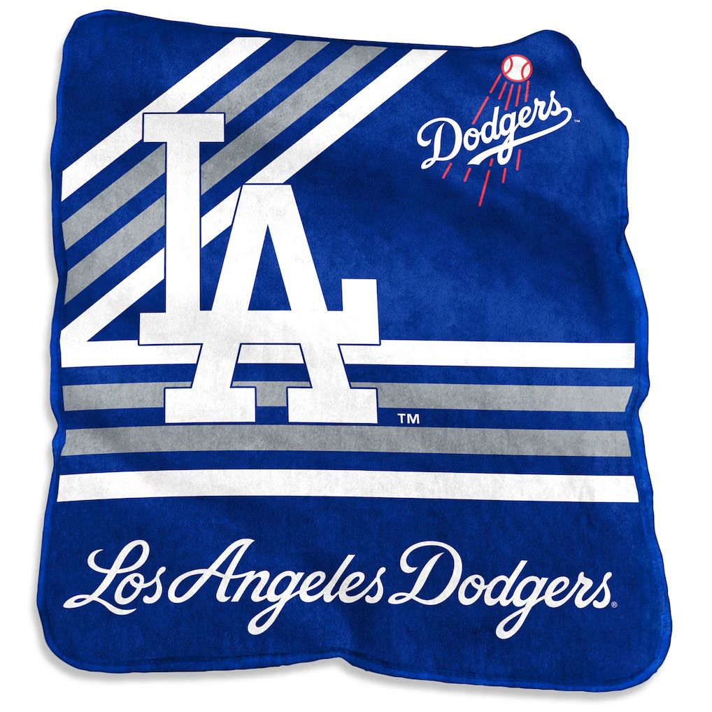 Los Angeles Dodgers 50 Los Angeles Dodgers 50" x 60" Plush Raschel Throw Blanket