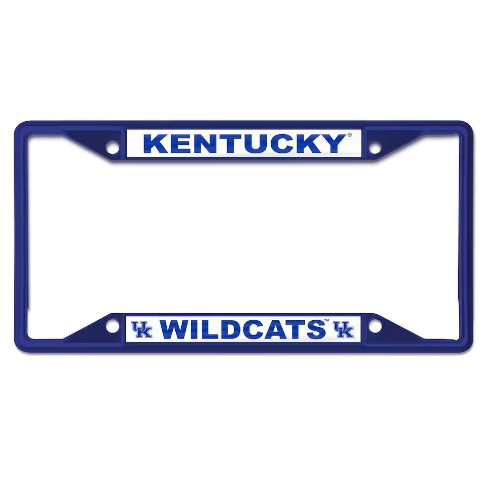 Kentucky Wildcats Chrome Metal License Plate Frame