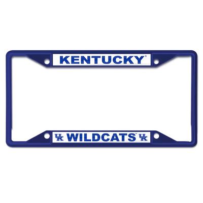 Kentucky Wildcats Chrome Metal License Plate Frame Kentucky Wildcats Chrome Metal License Plate Frame