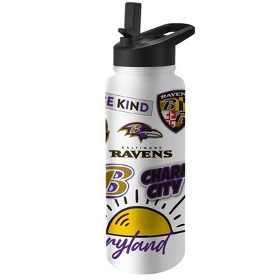 Baltimore Ravens Charm City 34oz Native Quencher Bottle Baltimore Ravens Charm City 34oz Native Quencher Bottle
