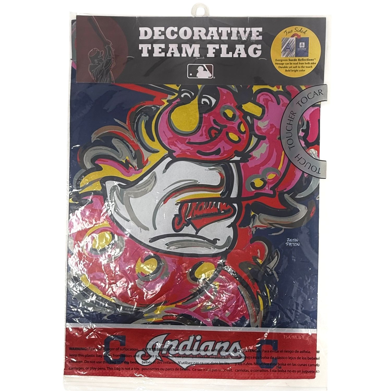 Cleveland Indians 12.5" x 18" Decorative Team Flag