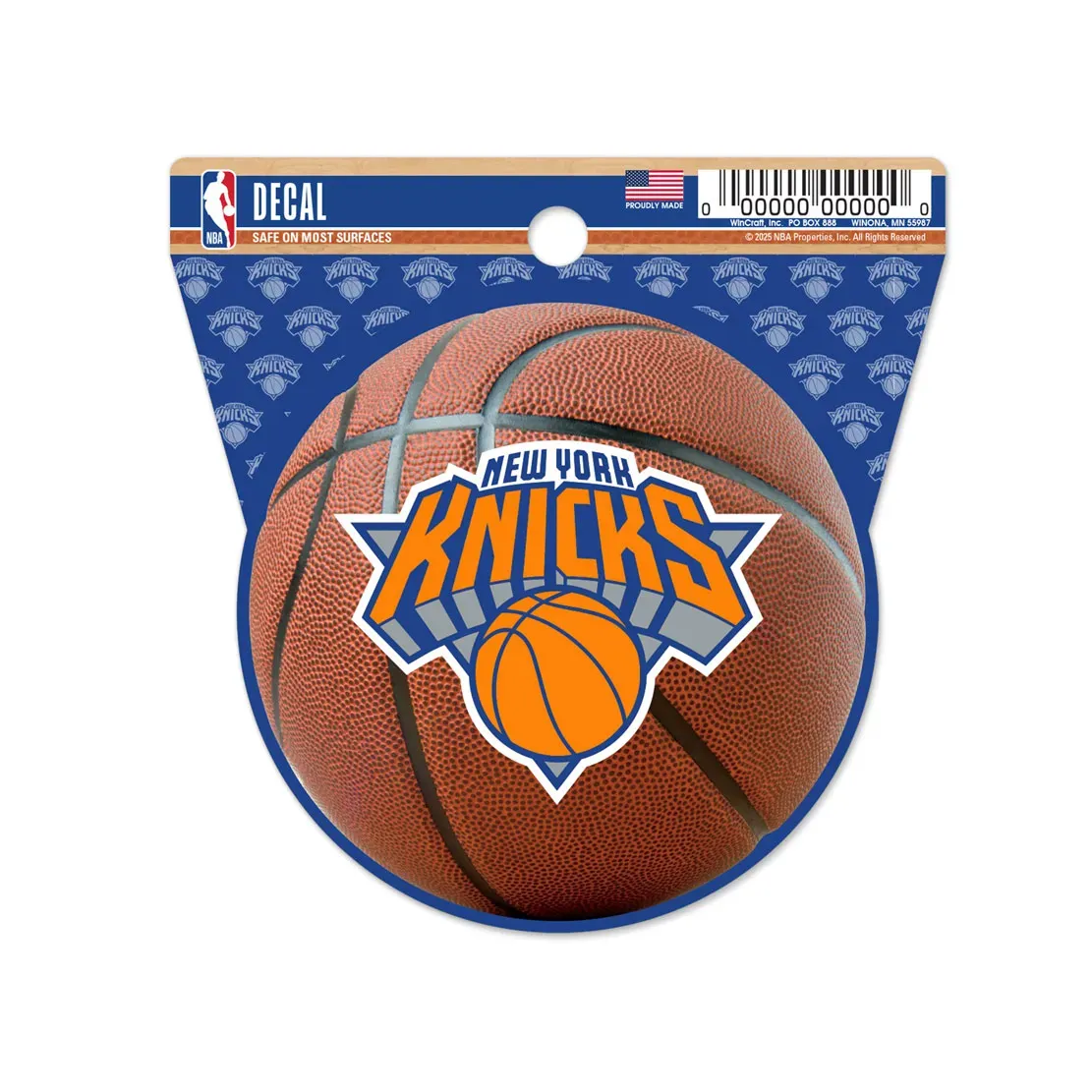 New York Knicks 3" x 4" Decal