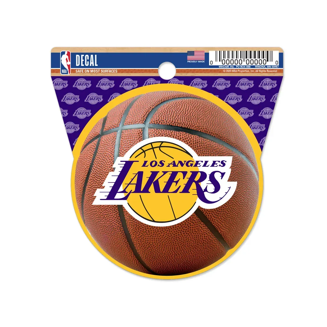 Los Angeles Lakers 3" x 4" Decal