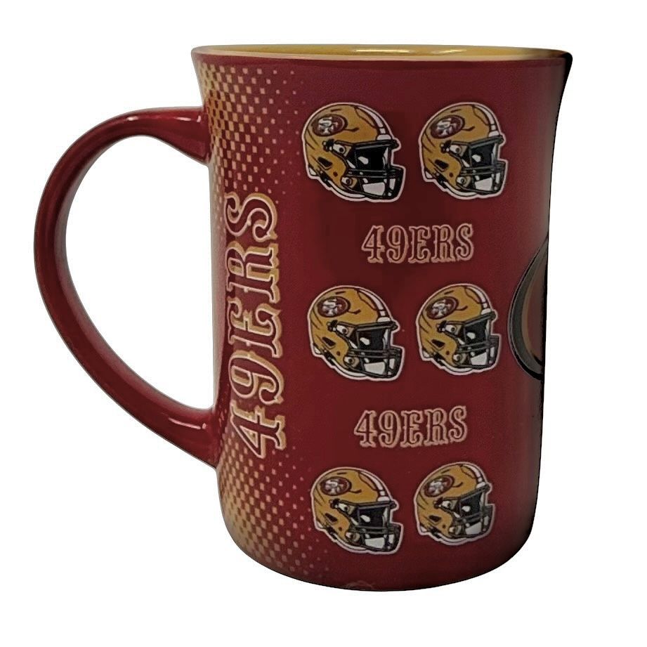 San Francisco 49ers 15oz Line Up Coffee Mug San Francisco 49ers 15oz Line Up Coffee Mug