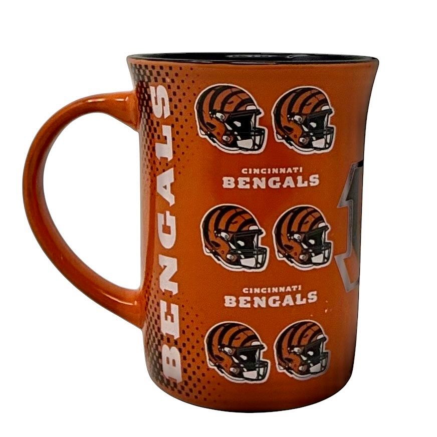Cincinnati Bengals 15oz Line Up Coffee Mug Cincinnati Bengals 15oz Line Up Coffee Mug