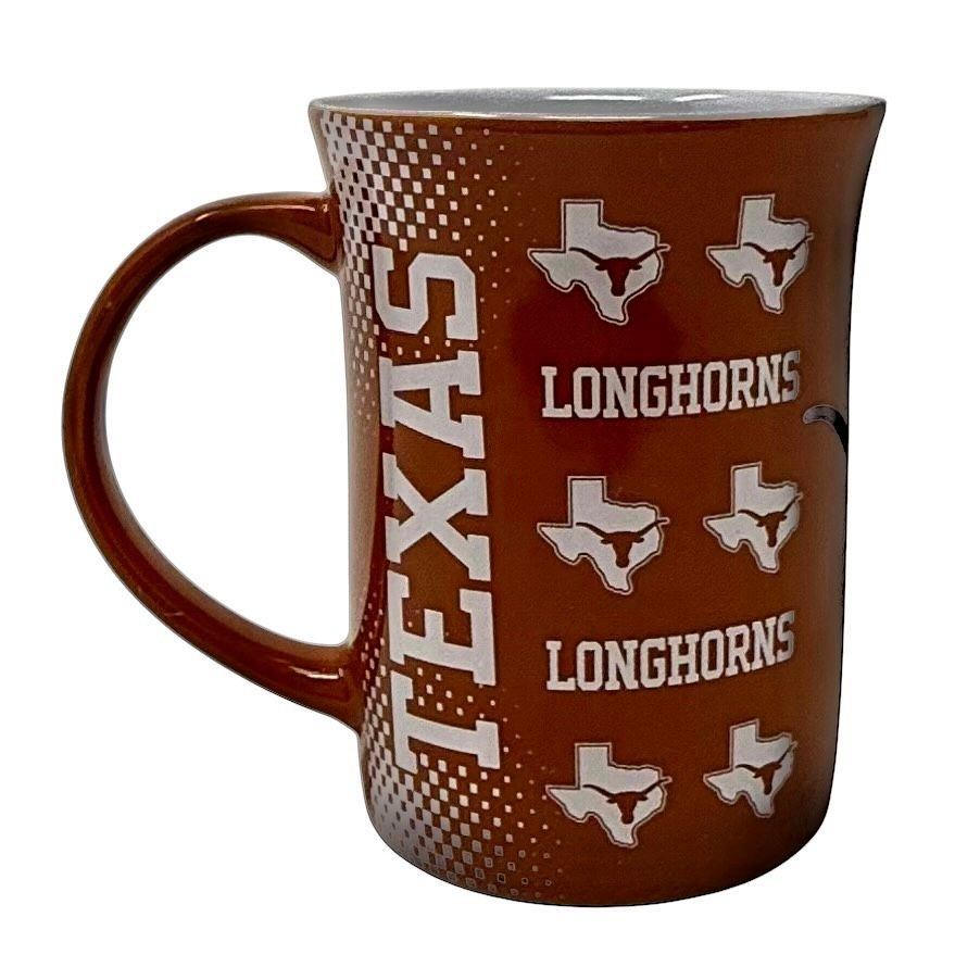 Texas Longhorns 15oz Line Up Coffee Mug Texas Longhorns 15oz Line Up Coffee Mug