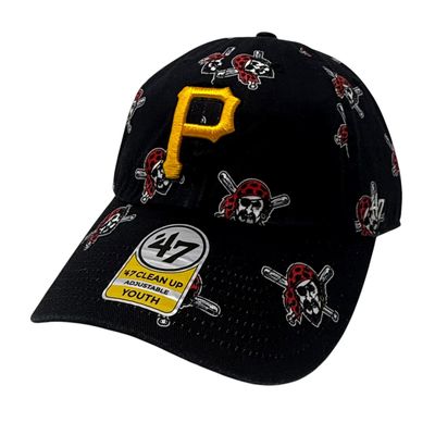 Pittsburgh Pirates Youth Logo Confetti 47 Brand Adjustable Hat