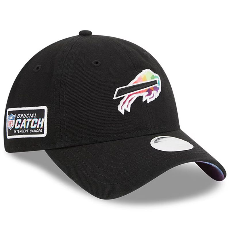 Buffalo Bills Women’s New Era Black NFL Crucial Catch 9TWENTY Adjustable Hat