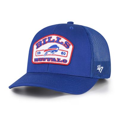 Buffalo Bills Men’s Blue 47 Roadway Adjustable Trucker Hat