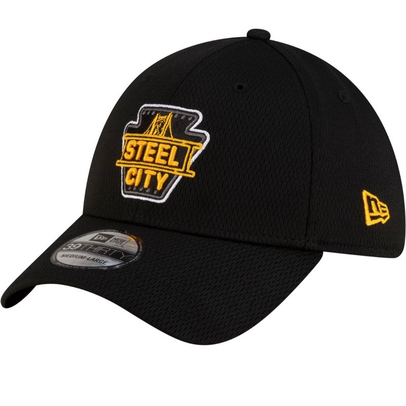 Pittsburgh Steel City Men’s NFL 2026 Draft New Era 39Thirty Flex Fit Hat Pittsburgh Steel City Men’s NFL 2026 Draft New Era 39Thirty Flex Fit Hat