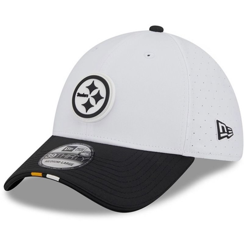 Pittsburgh Steelers Men's New Era 39Thirty Flex Fit Training Camp Hat Pittsburgh Steelers Men's New Era 39Thirty Flex Fit Training Camp Hat
