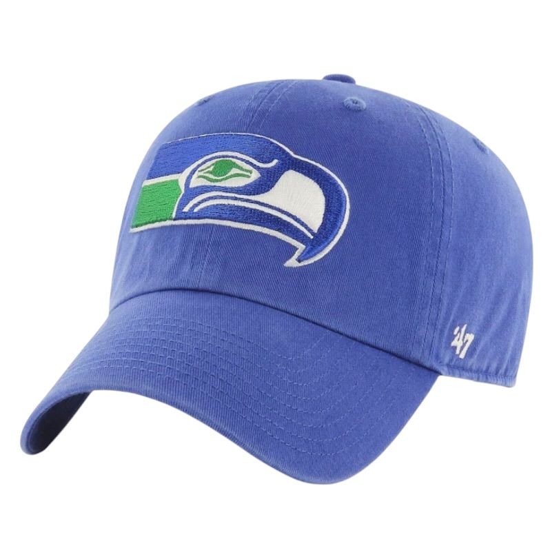 Seattle Seahawks Men’s Historic 47 Brand Clean Up Adjustable Hat Seattle Seahawks Men’s Historic 47 Brand Clean Up Adjustable Hat