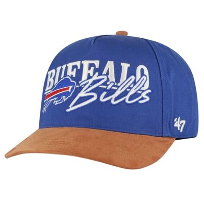 Buffalo Bills Men's Blue Historic Scribe Line 47 Hitch Adjustable Hat Buffalo Bills Men's Blue Historic Scribe Line 47 Hitch Adjustable Hat