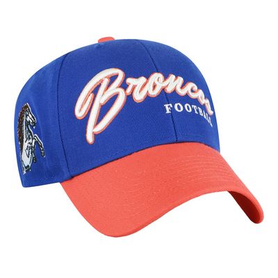Denver Broncos Men's Blue Throwback '47 MVP Adjustable Hat Denver Broncos Men's Blue Throwback '47 MVP Adjustable Hat