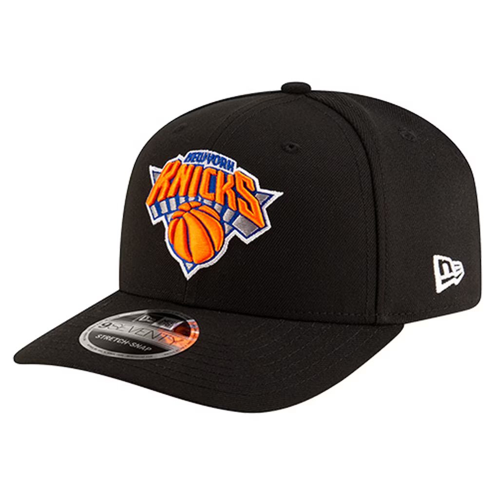 New York Knicks Men's Black New Era NBA 9Seventy Stretch-Snap Hat New York Knicks Men's Black New Era NBA 9Seventy Stretch-Snap Hat