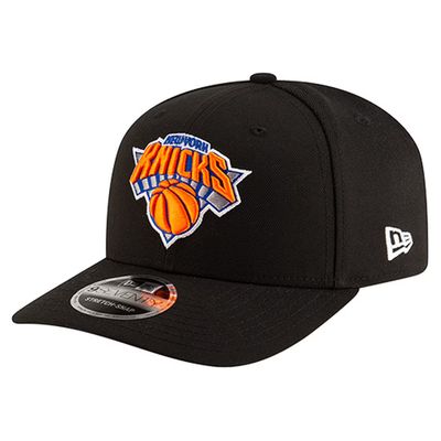 New York Knicks Men's Black New Era NBA 9Seventy Stretch-Snap Hat New York Knicks Men's Black New Era NBA 9Seventy Stretch-Snap Hat