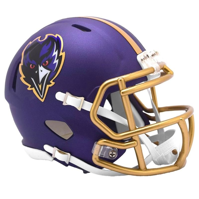 Baltimore Ravens Riddell 2024 Alternate Speed Mini Helmet
