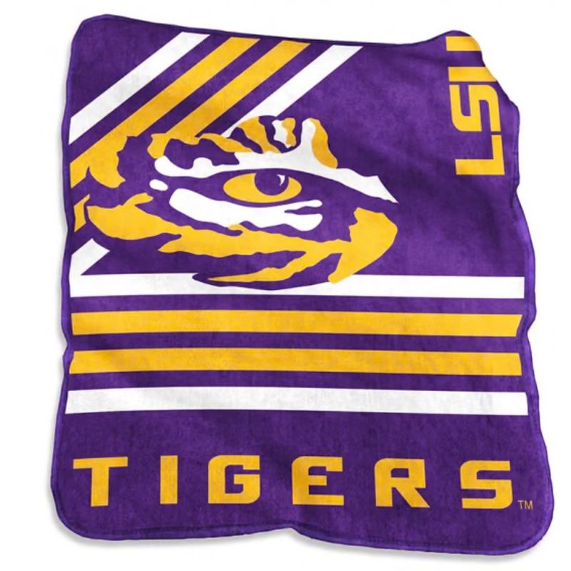 LSU Tigers 50 LSU Tigers 50" x 60" Plush Raschel Blanket