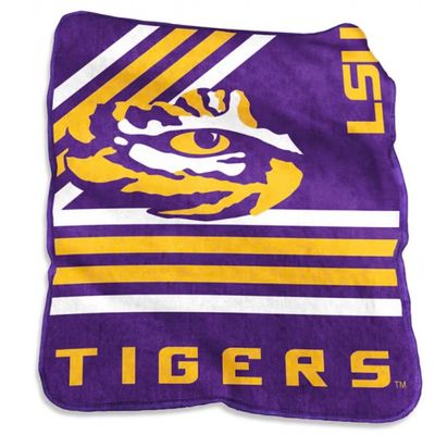 LSU Tigers 50" x 60" Plush Raschel Blanket