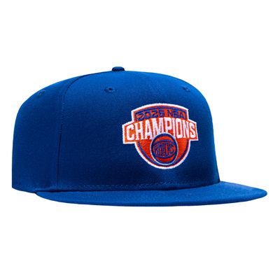 New York Knicks Men’s Blue New Era 9Fifty 2026 NBA Champions Shield Snapback Hat New York Knicks Men’s Blue New Era 9Fifty 2026 NBA Champions Shield Snapback Hat