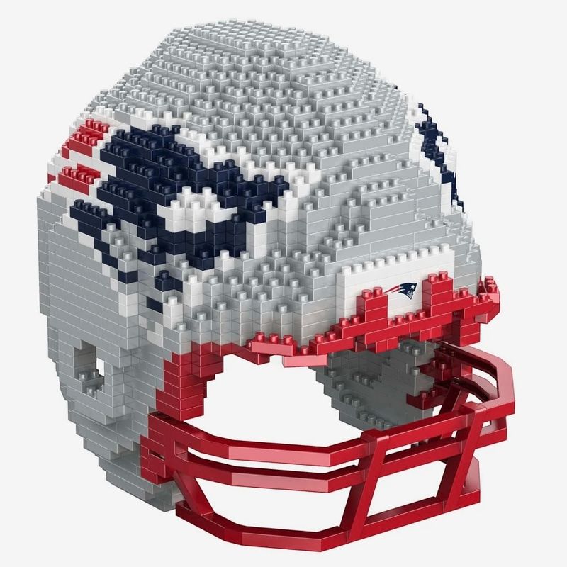 New England Patriots 3D BRXLZ Helmet New England Patriots 3D BRXLZ Helmet