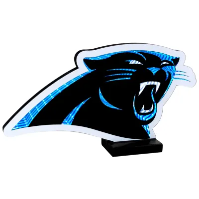 Carolina Panthers LED Infinity Logo Light Carolina Panthers LED Infinity Logo Light