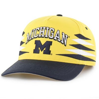 Michigan Wolverines Men’s Yellow Diamond Cut 47 Brand Snapback Hat Michigan Wolverines Men’s Yellow Diamond Cut 47 Brand Snapback Hat