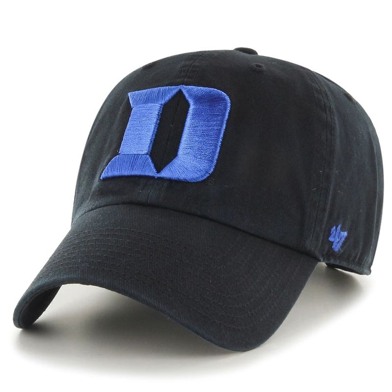 Duke Blue Devils Men’s Black 47 Brand Clean Up Adjustable Hat Duke Blue Devils Men’s Black 47 Brand Clean Up Adjustable Hat