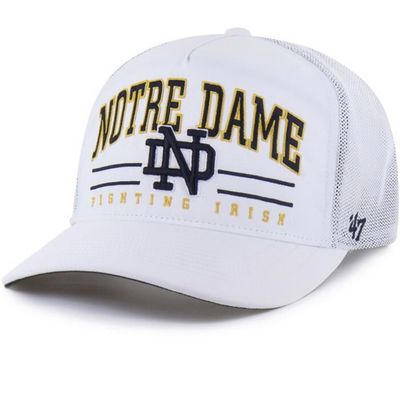 Notre Dame Fighting Irish Men’s White 47 Hitch Adjustable Hat Notre Dame Fighting Irish Men’s White 47 Hitch Adjustable Hat