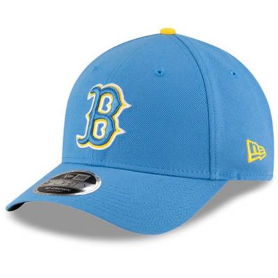 Boston Red Sox Men's Blue Alternate On Field New Era 9Forty M-Crown Adjustable Hat Boston Red Sox Men's Blue Alternate On Field New Era 9Forty M-Crown Adjustable Hat