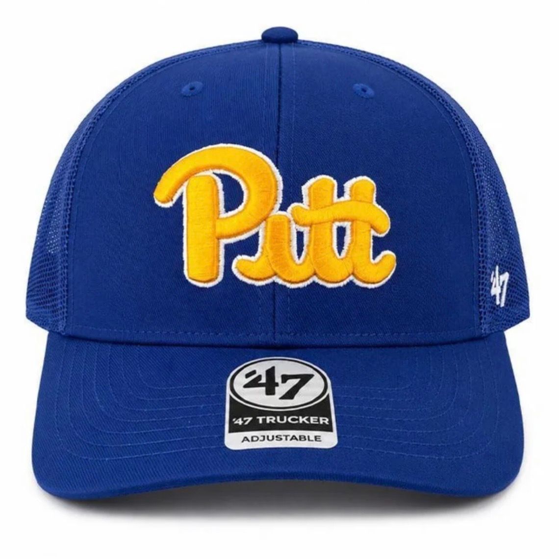 Pitt Panthers Men’s Royal Blue 47 Trucker Adjustable Hat Pitt Panthers Men’s Royal Blue 47 Trucker Adjustable Hat